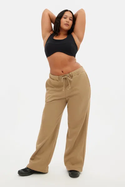 Girlfriend Collective Brulee Millie Straight Leg Sweatpant