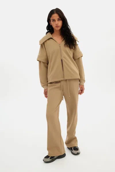 Girlfriend Collective Brulee Macie Layered Jacket