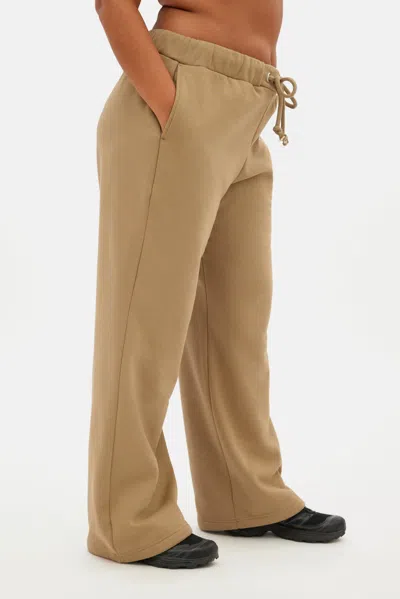 Girlfriend Collective Brulee Millie Straight Leg Sweatpant