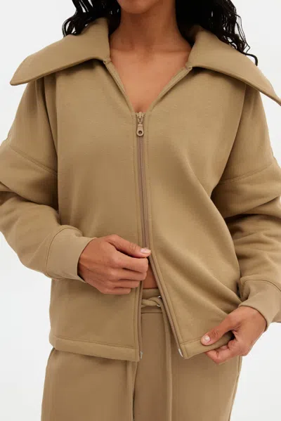 Girlfriend Collective Brulee Macie Layered Jacket