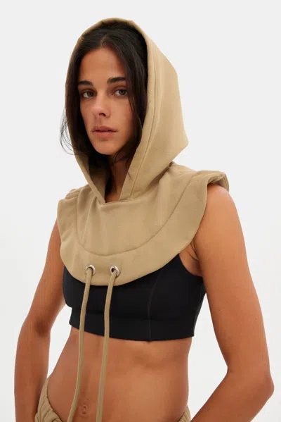 Girlfriend Collective Brulee Thea Detachable Hoodie