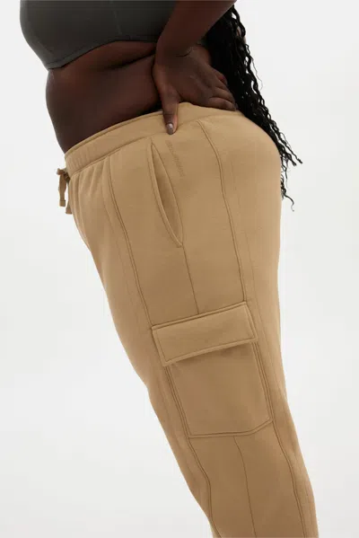Girlfriend Collective Brulee Winslow Cargo Sweatpant