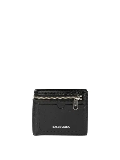 Shop Balenciaga "superbusy" Square Folded Wallet