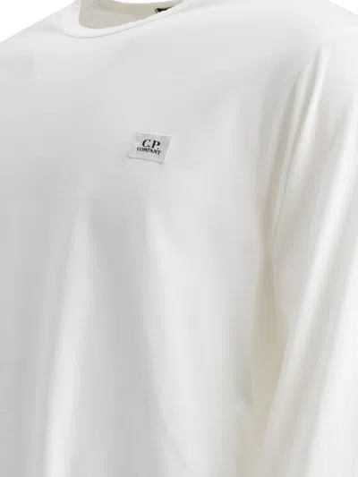 C.p. Company C. P. Company Man T-shirt White Size Xl Cotton