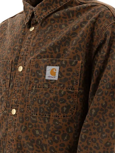 Shop Carhartt Wip "conro" Overshirt Jacket