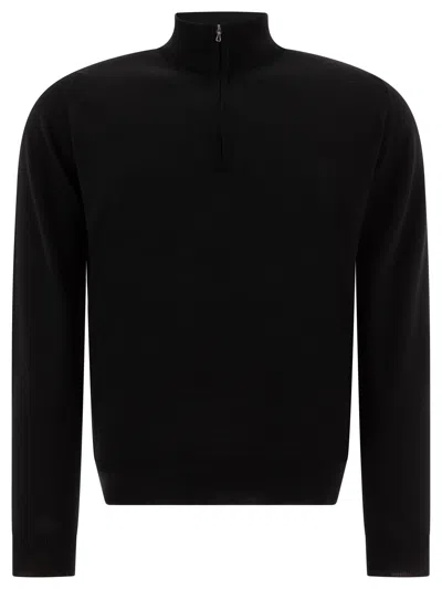 Shop John Smedley "tapton" Half Zip Sweater