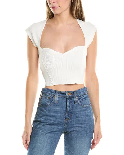 Simkhai Barbara Sweetheart Bodysuit In White