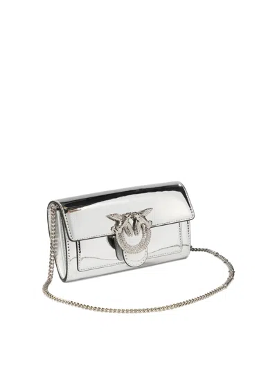 Shop Pinko "love One" Crossbody Wallet