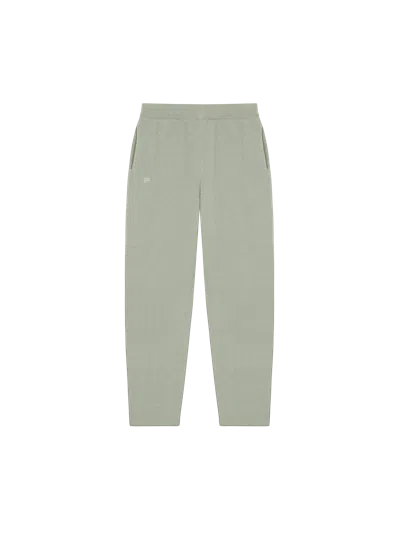 Pangaia Women's Dna Recycled Cashmere Tapered Sweatpants — Moss Green In Green