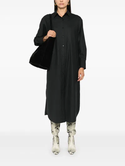 Theory Flannel Shirt Dress