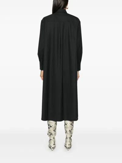 Theory Flannel Shirt Dress
