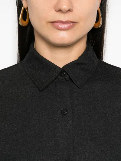 Theory Flannel Shirt Dress