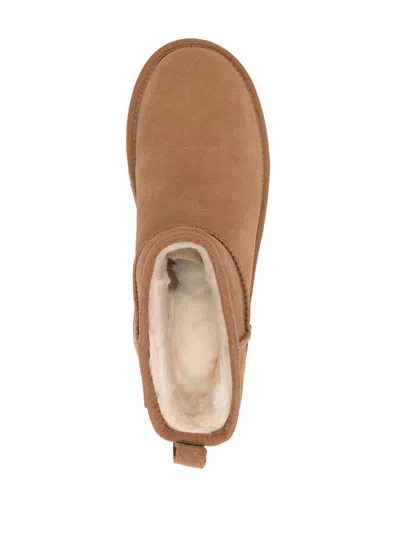 Ugg Brown 'ultra Mini New Heights' Boots