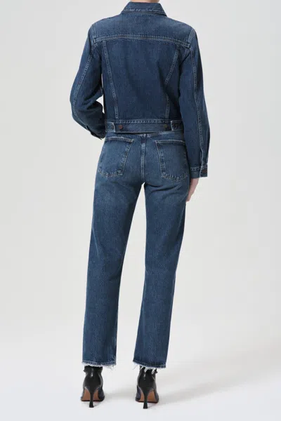 Agolde 90's Pinch Waist High Rise Straight In Range