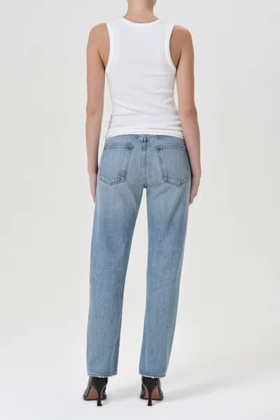 Agolde 90's Pinch Waist High Rise Straight In Infinite