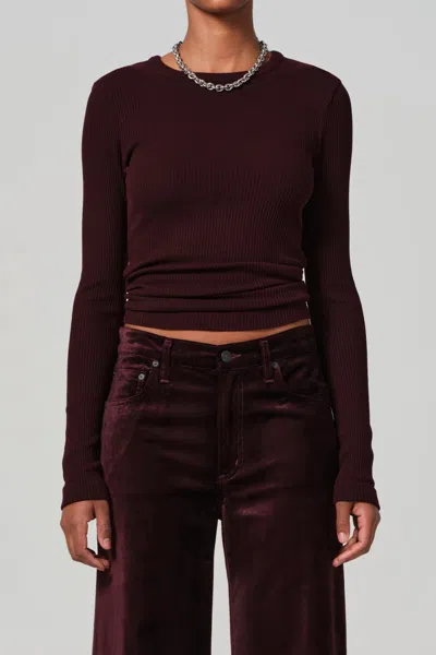 Citizen Of Humanity Citizens Of Humanity Bina Rib Crewneck Sweater