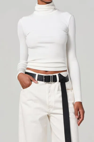 Citizens Of Humanity Caradene Turtleneck In Ivory