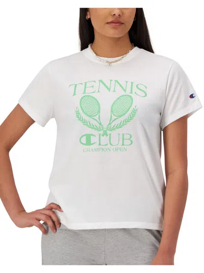 Champion Women's Active Varsity Sports Classic Short-sleeve T-shirt In White