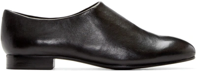 Opening Ceremony Charly Leather Slip On Flats In Black