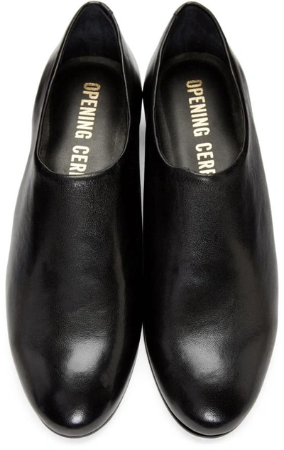 Shop Opening Ceremony Black Charly Slip-on Shoes