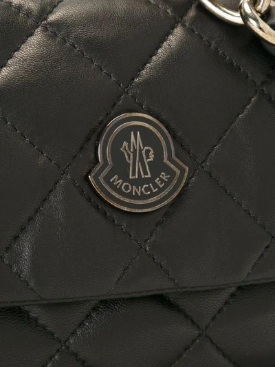 Shop Moncler Poppy Satchel In Black