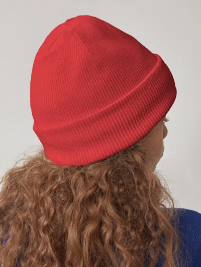 Canada Goose Kids Arctic Toque Beanie Hat In Red
