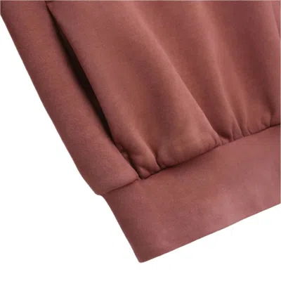 Essentials Heavy Fleece Vintage Shrunken Hoodie In Crimson