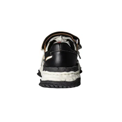 Miharayasuhiro Keith Og Sole Leather Low Sneakers In Black/white