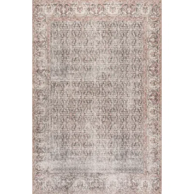 Nuloom Hillstone Collection Traditional Vintage Medallion Area Rug