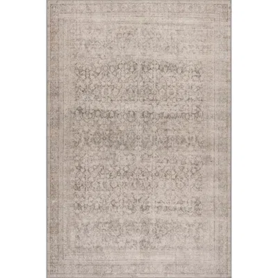 Nuloom Hillstone Collection Traditional Vintage Medallion Area Rug