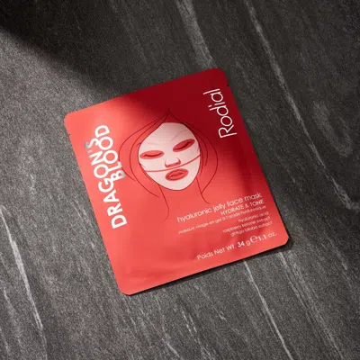 Rodial Dragon's Blood Hyaluronic Jelly Face Mask Box Of 4