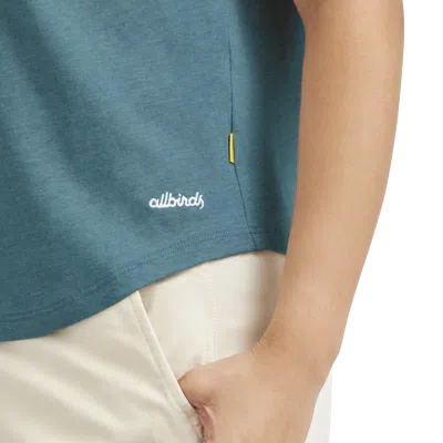 Allbirds Women's Soft Merino Tee In Chasm Teal