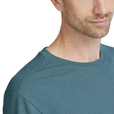 Allbirds Men's Soft Merino Tee In Chasm Teal