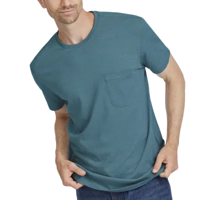 Allbirds Men's Soft Merino Tee In Chasm Teal