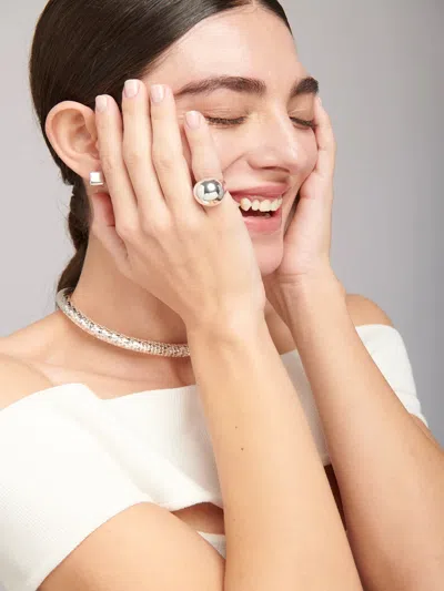 Federica Tosi Ring Mia Silver