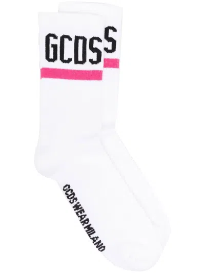 Gcds Logo Printed Socks