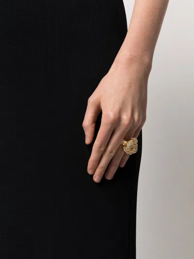 Shop Lanvin Mélodie Ring With Crystals