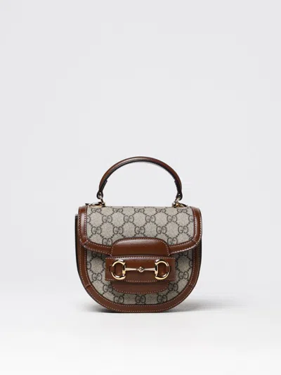 Gucci Mini Horsebit 1955 Tote Bag In Cream