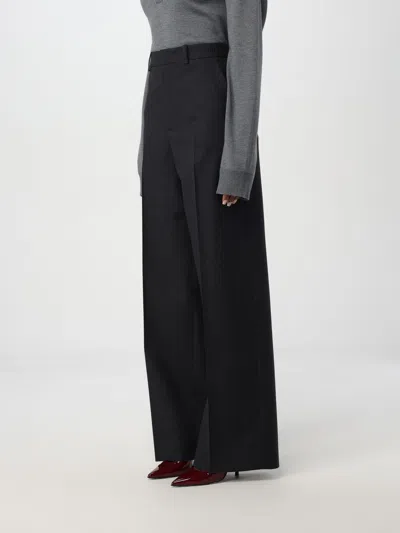 Gucci Pants Woman Grey Woman In Gray