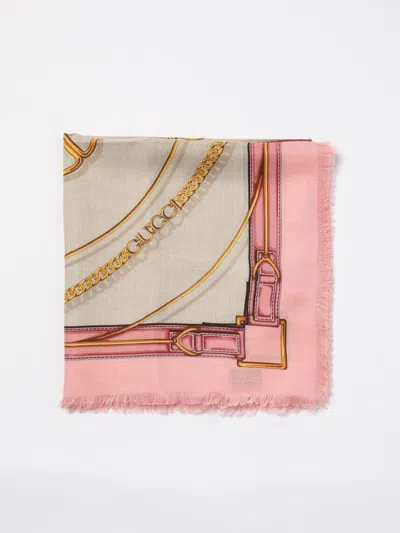 Gucci Scarf Men Pink Men In Pink