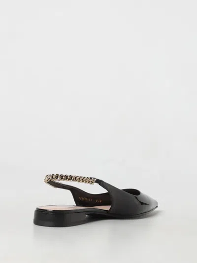 Gucci Signoria Pointed Ballet Flats In Patent Leather In Black