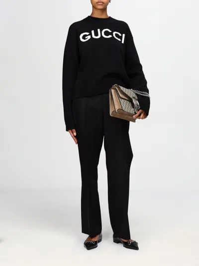 Gucci Dionysus Gg Supreme Fabric And Suede Shoulder Bag In Nude