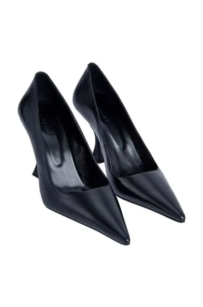 By Far Ssense Exclusive Black Viva Heels In Black