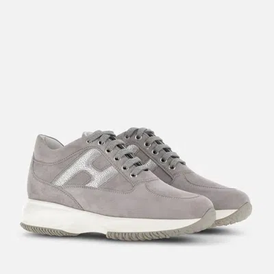 Hogan Interactive Sneakers In Cemento