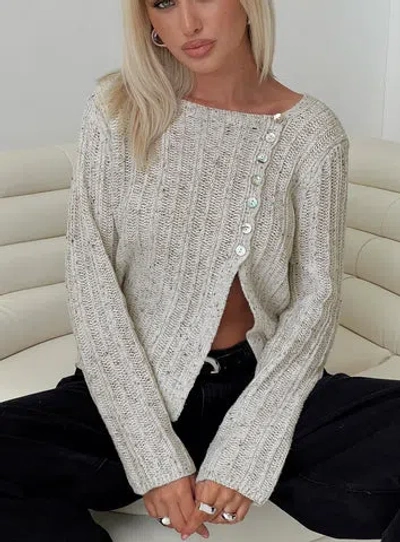 Princess Polly Lenker Knit Jumper In Grey