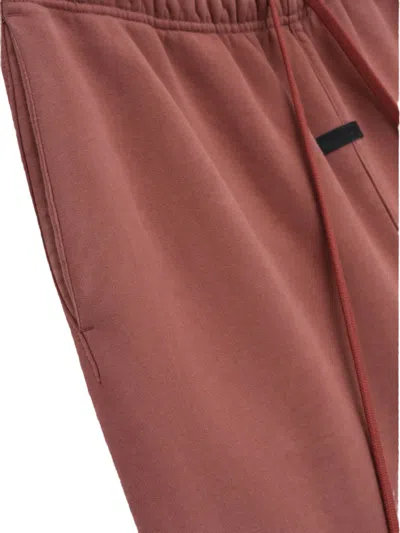 Essentials Heavy Fleece Sweatpants In Crimson