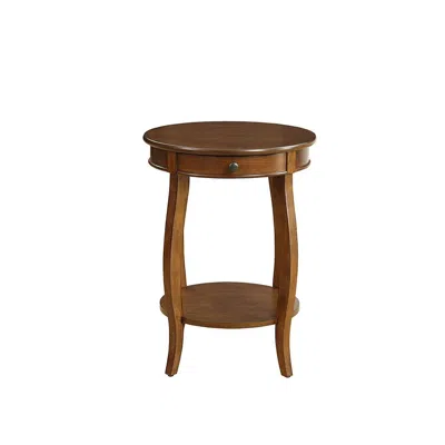Furnizzeme Alysa End Table, Walnut