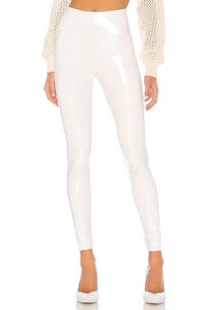Commando Patent Leggings In White