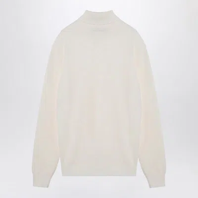 Tagliatore Turtleneck Wool Long Sleeves In Multicolor