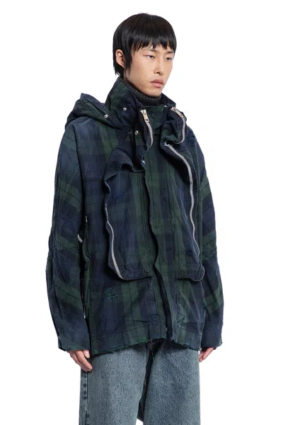 Jordanluca Man Multicolor Jackets In Multicolor